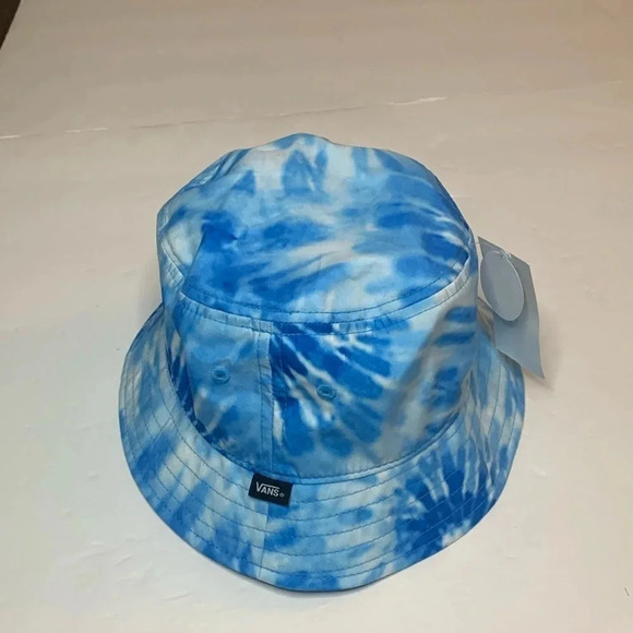 Vans Bucket Hat Blue White NWT - Picture 2 of 7